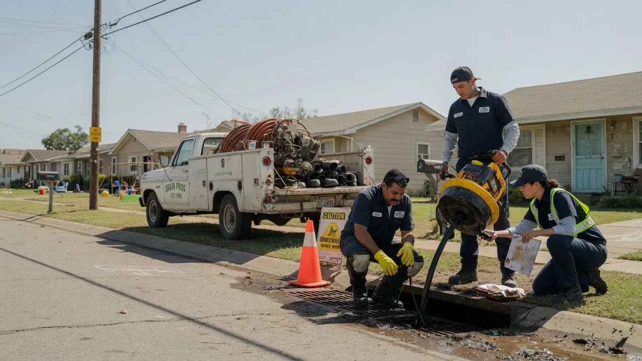 Drain Cleaning in Forreston, TX near me